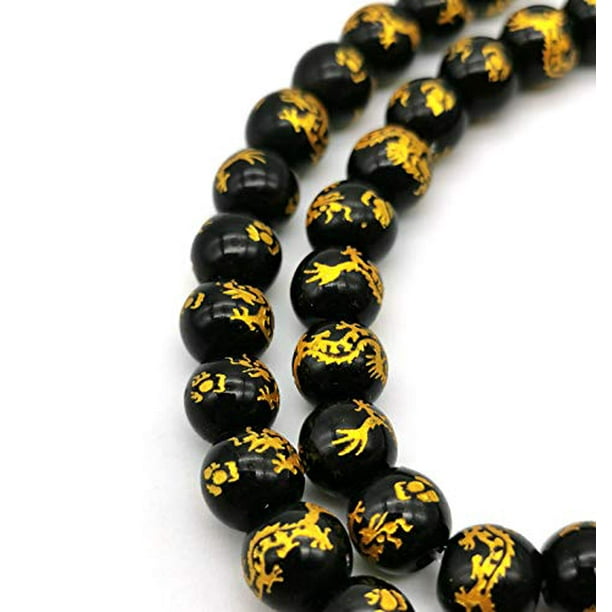 5 x Perle Agate du Dragon 14mm 5 x Perle Agate du Dragon 14mm